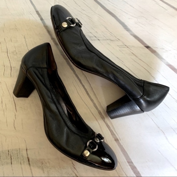 Agl ATTILIO GIUSTI LEOMBRUNI Cap Toe Pumps - Black - Picture 3 of 8